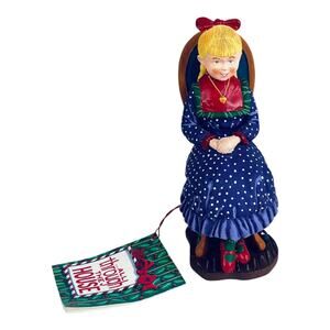 Dept 56 Natalie Girl Figurine All Through The House Victorian Christmas 6" Box